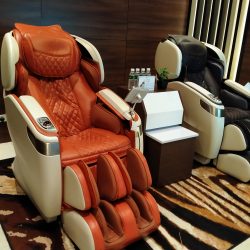 The Master Drive 4D Thermo Care features Smart Acupunctural Point Detector & Real-Life Chiropractic Massage Techniques 